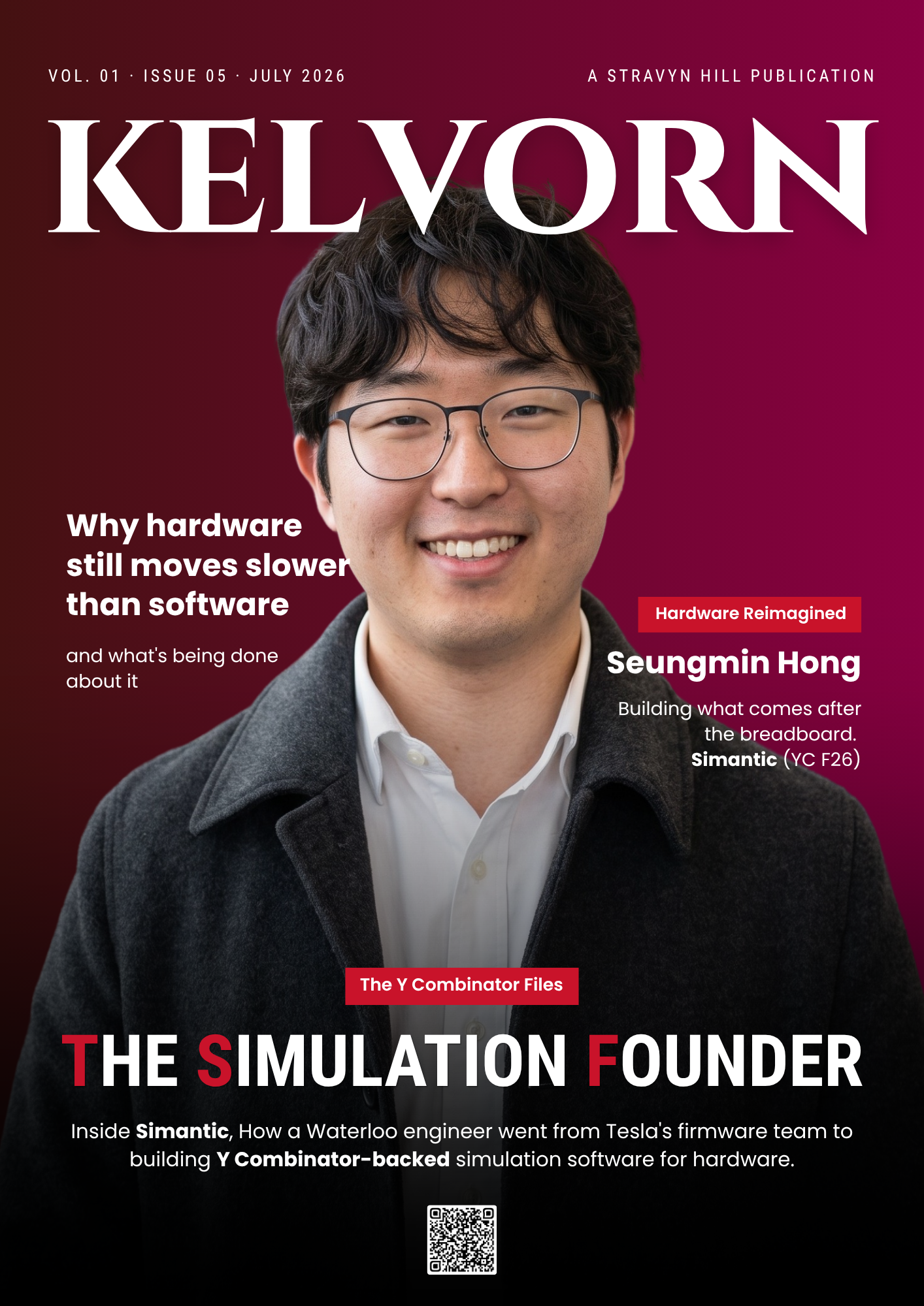 Seungmin Hong, co-founder of Simantic (YC F26) - Kelvorn - Stravyn Hill