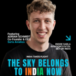 Adrian Schmidt, CEO of Sarla Aviation, is building India's first electric air taxi. Here's how a designer from Germany ended up here.